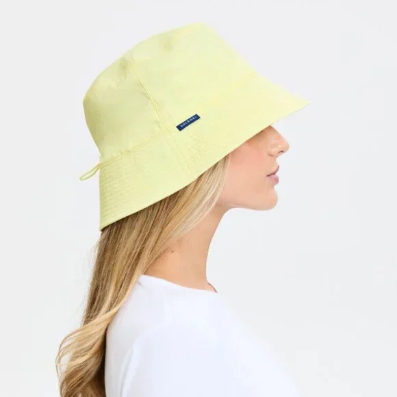 NEW Solbari Cool Yellow Bondi Bucket Hat UPF50+ Bondi Bucket Sun Hat UPF 50+ for Women | Solbari USA Bucket Hat main image 4